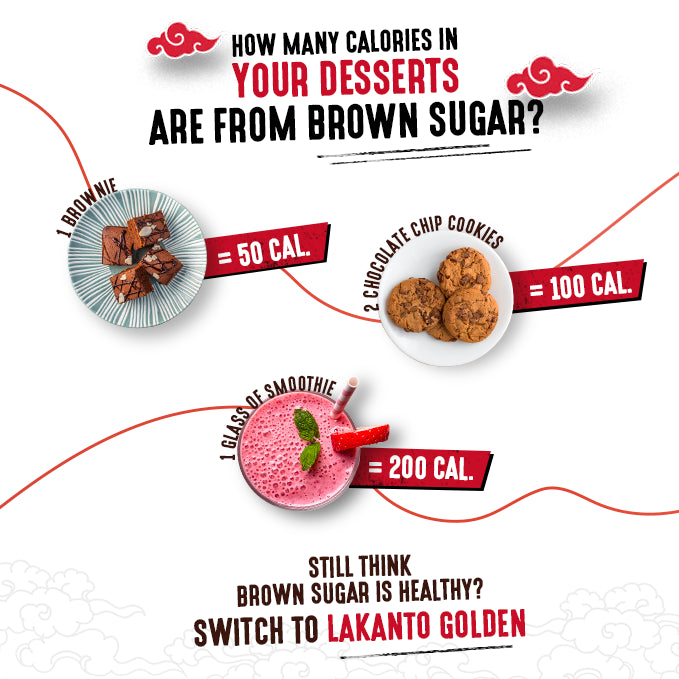 Golden Monk Fruit Sweetener 1:1 BROWN SUGAR REPLACEMENT