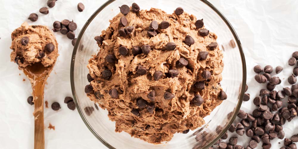 Sugar-free, Gluten Free, Edible Cookie Dough