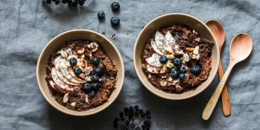 No-sugar-added apple pie overnight oats