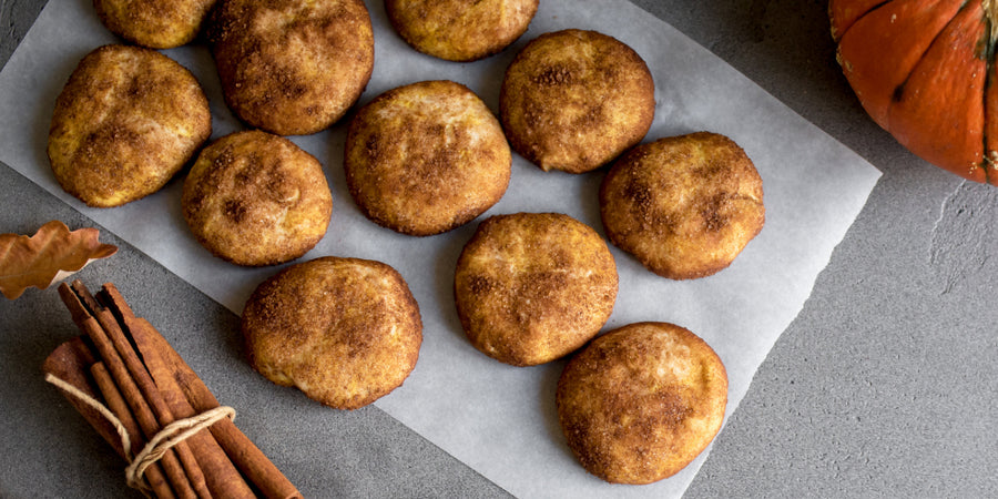 Sugar-Free Chai Snickerdoodle Cookies
