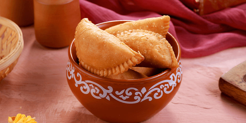 Sugar free gujiya