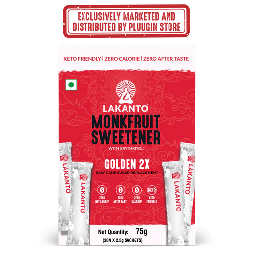 GOLDEN 2X MONK FRUIT SWEETENER (30N SACHETS)