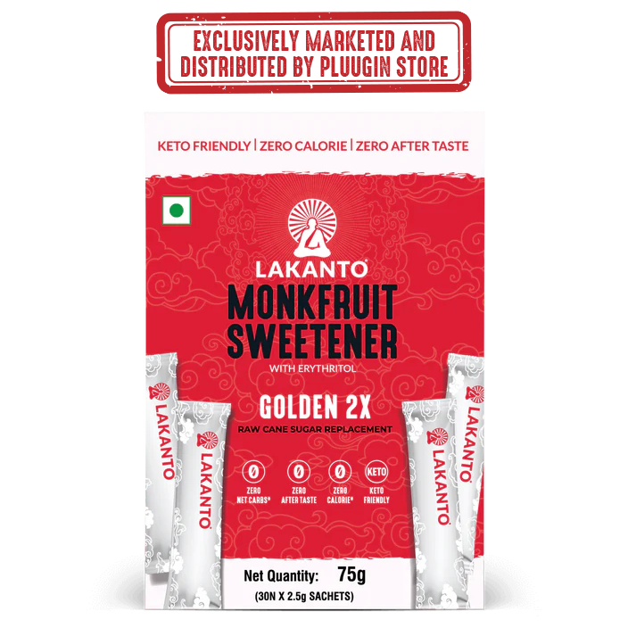 GOLDEN 2X MONK FRUIT SWEETENER (30N SACHETS)