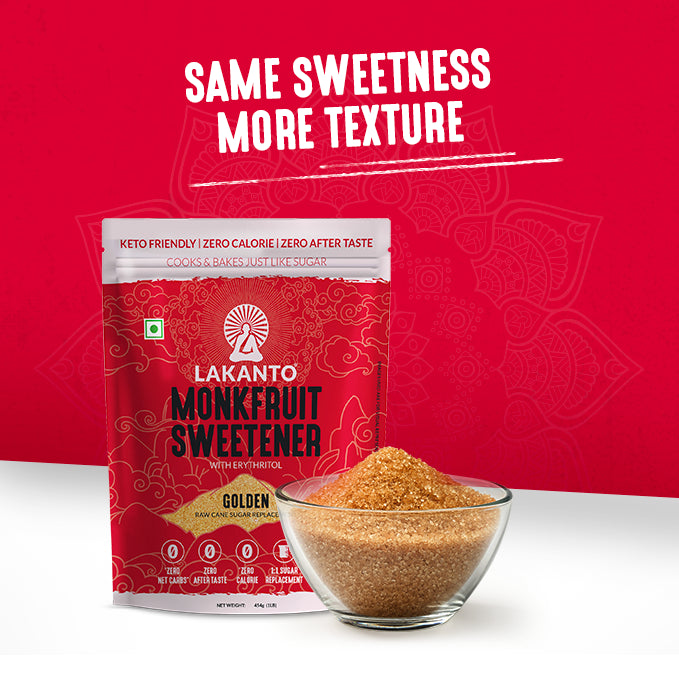 Golden Monk Fruit Sweetener 1:1 BROWN SUGAR REPLACEMENT