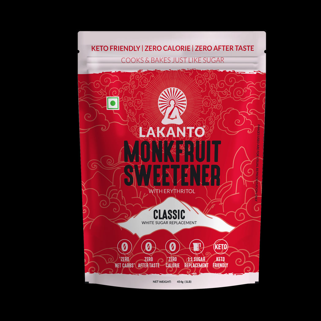 Classic Monk Fruit Sweetener 1:1 White Sugar Substitute